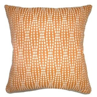 Udell Dot Down Fill Tangerine Throw Pillow   16803237  