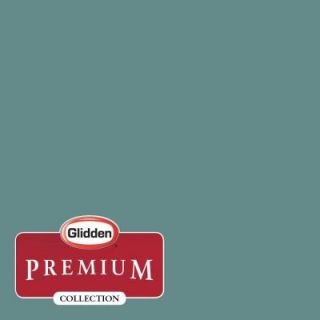 Glidden Premium 1 gal. #HDGB26U Deep Ocean Teal Eggshell Latex Interior Paint with Primer HDGB26UP 01E