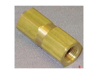 THE SPECIALTY MFG CO. CHK BRS 215 2F2F F Piston Spring Check Valve,Brass,1/8 In.