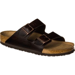 Birkenstock Arizona Soft Footbed Leather Sandal   Mens