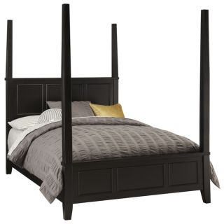Napa Queen size Black Canopy Bed