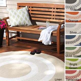 Anywhere Braided Outdoor Rug (2 x 3 Oval)