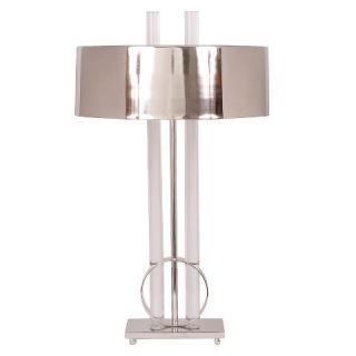 Go Home Marvelous Table Lamp   26H   Clear/Chrome