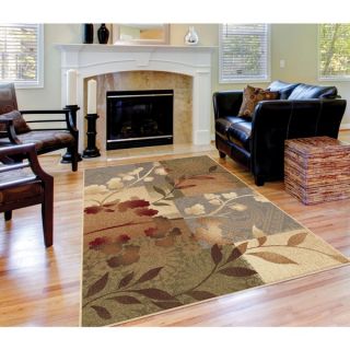 Infinity Collection Transitional Blue Area Rug (710 x 103