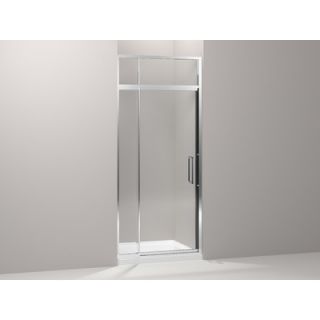 Kohler Lattis Pivot Shower Door with Sliding Steam Transom