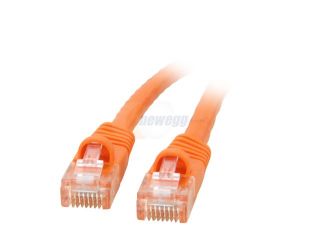 Coboc CY CAT6 05 OR 5ft. 24AWG Snagless Cat 6 Orange Color 550MHz UTP Ethernet Stranded Copper Patch cord /Molded Network lan Cable