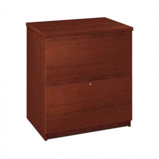 Bestar 2 Drawer Lateral File Wood Storage Cabinet in Tuscany Brown   65635 63