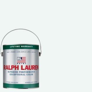 Ralph Lauren 1 gal. Brilliant White Semi Gloss Interior Paint RL1001S
