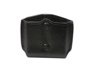 Gould & Goodrich  Double Magazine Case with Belt Loops, Black Leather   Do
