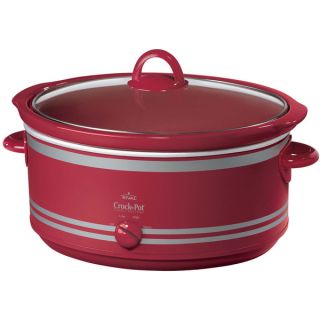Crock Pot SCV702 Red 7 quart Manual Slow Cooker   13368568  