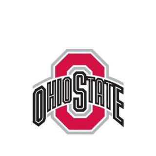 11 in. x 10 in. Ohio State NCAA Teammate Logo Wall Applique FH89 00051