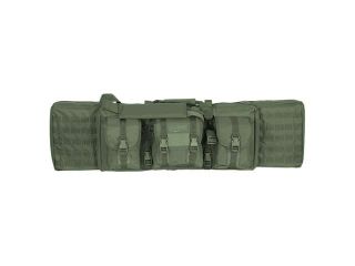 Voodoo Tactical 42 in OD MOLLE Soft Rifle Carrying Case, Padded Gun Bag