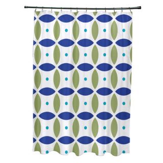 by design Beach Ball Geometric Print Shower Curtain