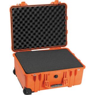 Pelican 1560 Case with Foam Set (Orange) 1560 000 150