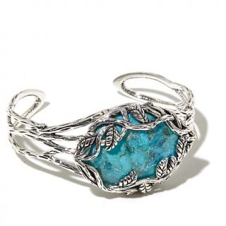 Studio Barse Kingman Turquoise Sterling Silver 7" Cuff Bracelet   7859008
