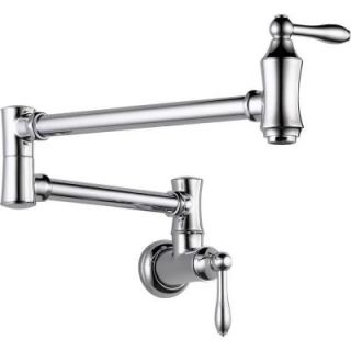 Delta Traditional Wall Mounted Potfiller in Chrome 1177LF