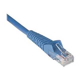 Tripp Lite N201 3 Cat 6 Gigabit Snagless Molded RJ 45 Male/Male Patch Cable, Blue, 50/Pack