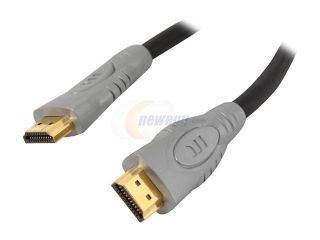 Monster Cable 128202 00 4 ft. Black Standard THX Certified THX V100 HDMI Cable M M