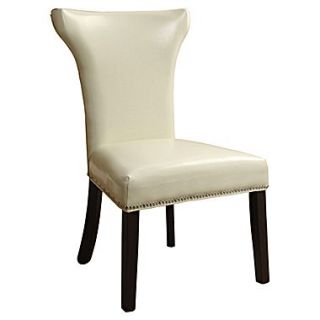 Hokku Designs Modern Side Chair (Set of 2); White