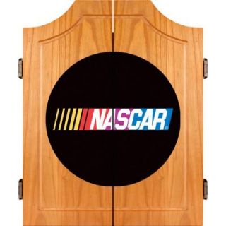 Trademark NASCAR Wood Finish Dart Cabinet Set NASCAR7000