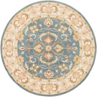 Artistic Weavers Oxford Aria Teal 8 ft. x 8 ft. Round Indoor Area Rug AWHS2011 8RD
