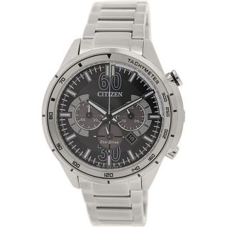 Citizen Mens Eco drive CA4120 50E Silver Stainless Steel Eco drive