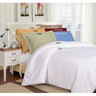 Simple Luxury 1000 Thread Count Egyptian Cotton 3 Piece Solid Duvet