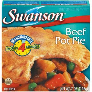 Swanson Pot Pies Beef Pot Pie, 7 Oz