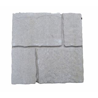 Sand Hill Blend Four Cobble Concrete Patio Stone (Common 16 in x 16 in; Actual 15.7 in x 15.7 in)
