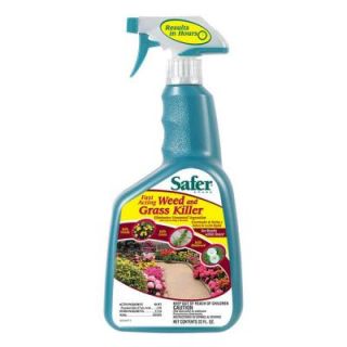 Safer Brand 32 oz. Ready to Use Fast Acting Weed and Grass Killer Spray 5055