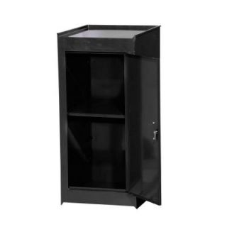 International Tech Series 15 in. 1 Shelf Full Side Locker, Black VRS 4200BK