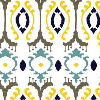 Stencil Ease 19.5 in. x 19.5 in. Burmese Ikat Wall Painting Stencil SSO2203