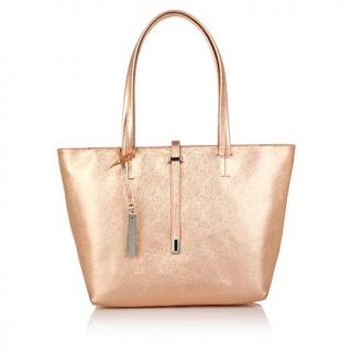 Vince Camuto "Leila" Metallic Leather Tote   7642676