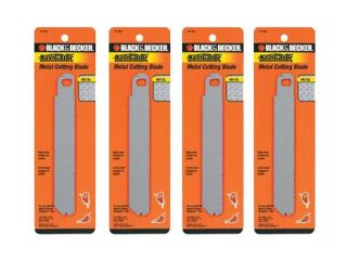 Black & Decker SC500 Handsaw Replacement (4 Pack) 74 593 Metal Cutting Blade # 74 593 4pk