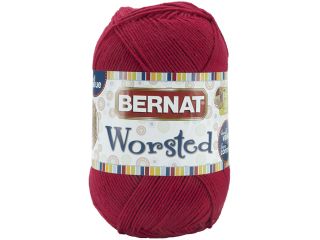 Big Ball Worsted Solid Yarn Cherry Red