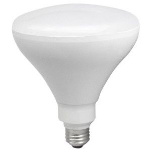 TCP LED17BR40D27K BR40 LED Bulb, E26, 17W (120W Equiv.)   Dimmable   2700K   1200 Lm.