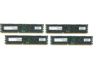 Kingston 64GB (4 x 16GB) 240 Pin DDR3 SDRAM ECC Registered DDR3 1600 System Specific Memory Model KTH PL316K4/64G