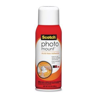 Scotch Photo Mount Spray Adhesive 10.3 oz Aerosol