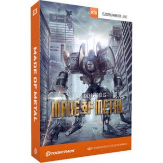 Toontrack Made of Metal EZX   Expansion Pack TT301SN