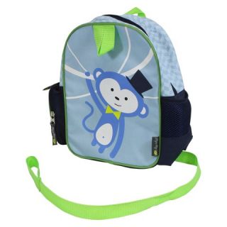 Itzy Ritzy Preschool Happens Backpack Monkey  Blue