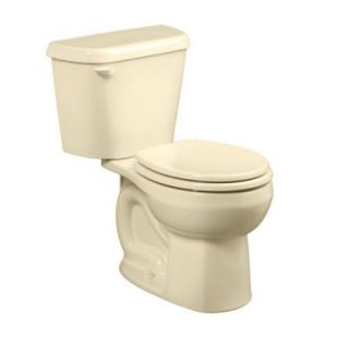 American Standard Colony 2 piece 1.6 GPF Round Toilet in Bone 221DA004.021