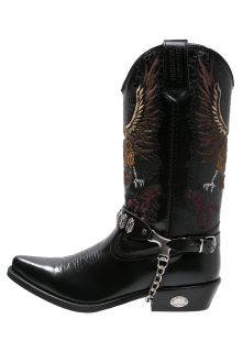Kentucky's Western Cowboy/Biker boots   negro