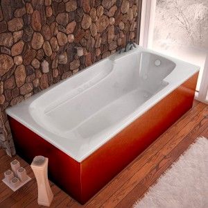 Atlantis Whirlpools 3260EDR Eros 32 x 60 Rectangular Air & Whirlpool Jetted Bathtub