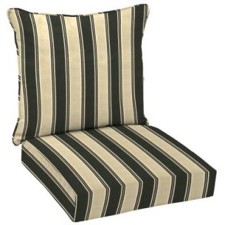 Arden Twilight Stripe 2 Piece Outdoor Deep Seating Cushion DISCONTINUED JA44911B 9D1