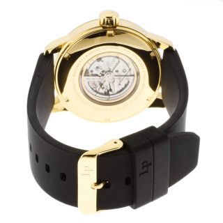 90th Anniversary Automatic Black Silicone and Dial Gold Tone Case