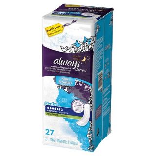 Always Discreet Incontinence Pads Ultimate Long Length 27ct