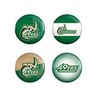 WinCraft Charlotte 49ers 4 Pack Button Set