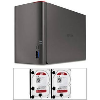 Buffalo 6TB (2 x 3TB) LS421DE LinkStation (2 Drive) NAS