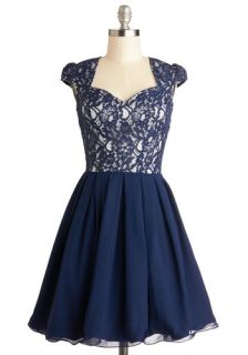 Loganberry Beautiful Dress in Navy  Mod Retro Vintage Dresses