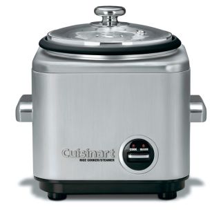 Cuisinart CRC 400 Brushed Stainless Steel 4 cup Rice Cooker   12211420